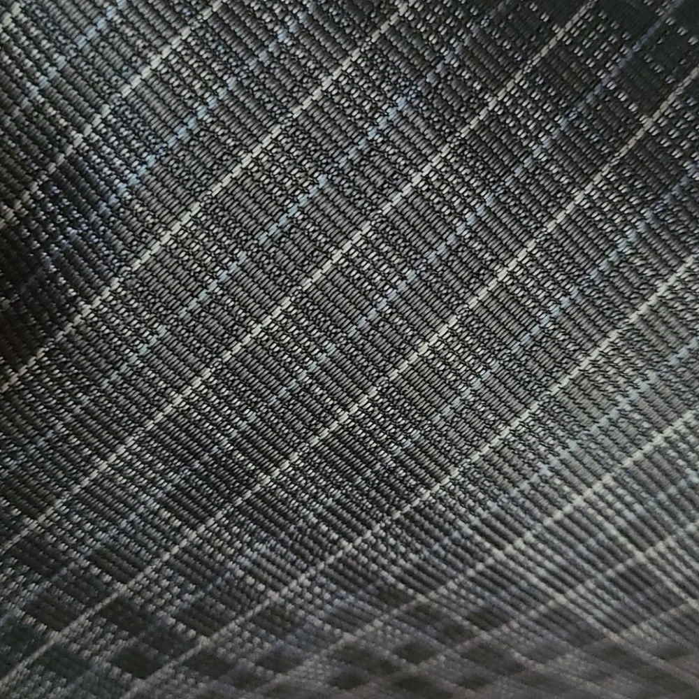 Equestrian Firenze Made in Italy 100% Silk Gray Men's Necktie Unisex Geometrical